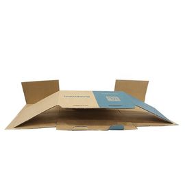جعبه بسته بندی کاغذ راه راه Matt Laminated A4 CMYK