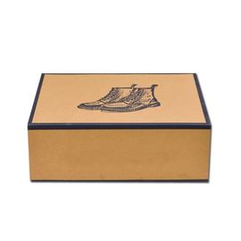 جعبه کفش راه راه تاشو چاپ سفارشی با طول عمر طولانی